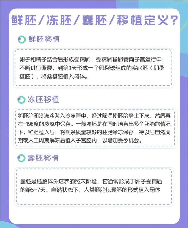 试管移植（囊胚，鲜胚，冻胚）哪种成功率更高？