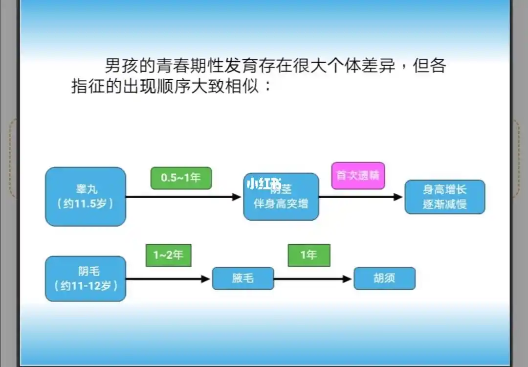 男孩子青春期竟然可以持续这么久！